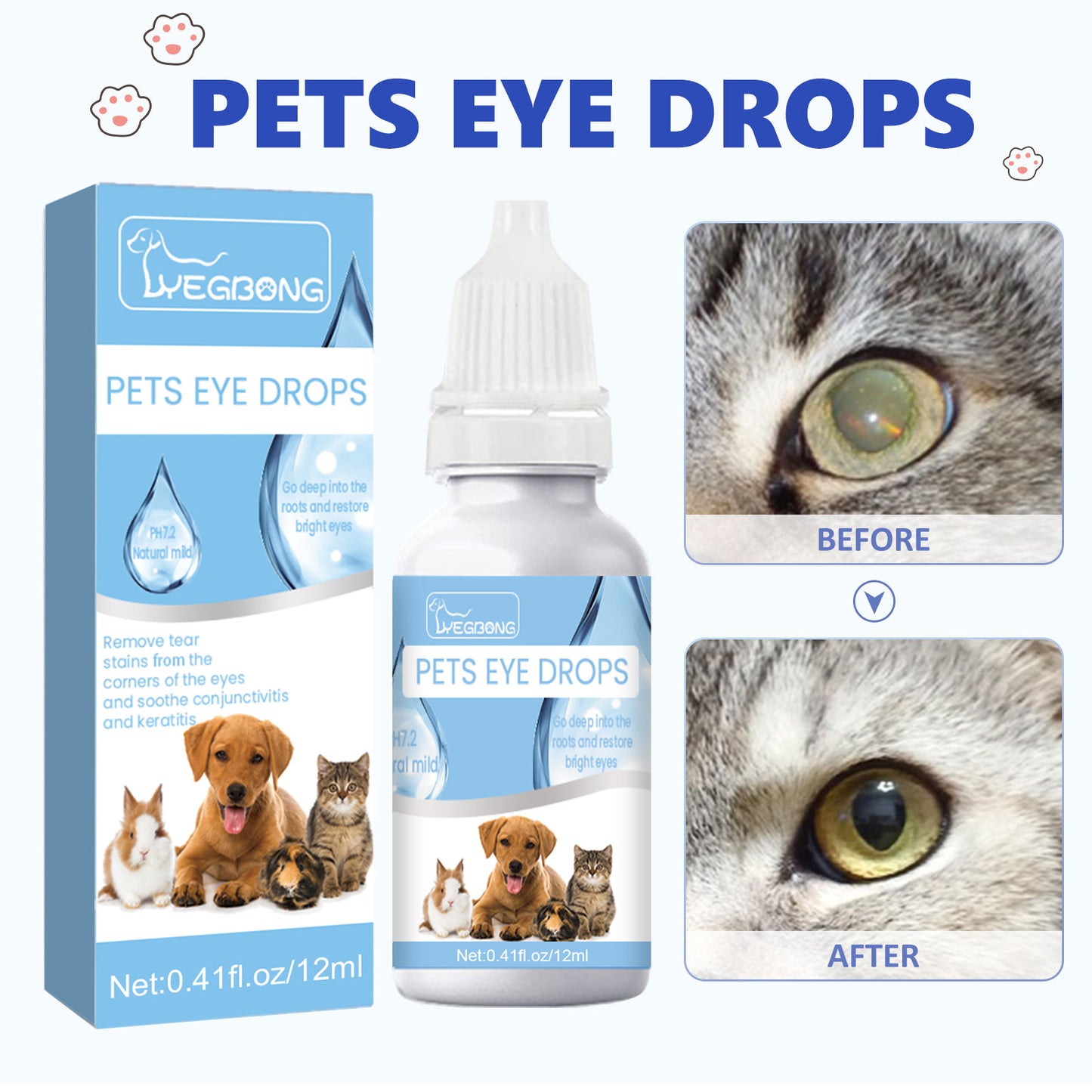 Dogs And Cats Tear Removal