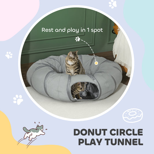 Cat Tunnel With Bed