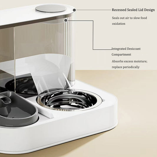 2 In 1 Automatic Cat Feeder