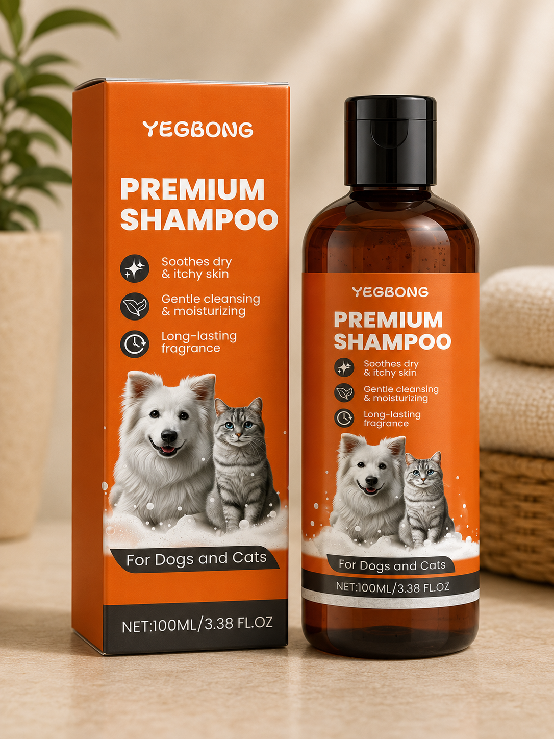 Premium Shampoo For Dogs And Cats