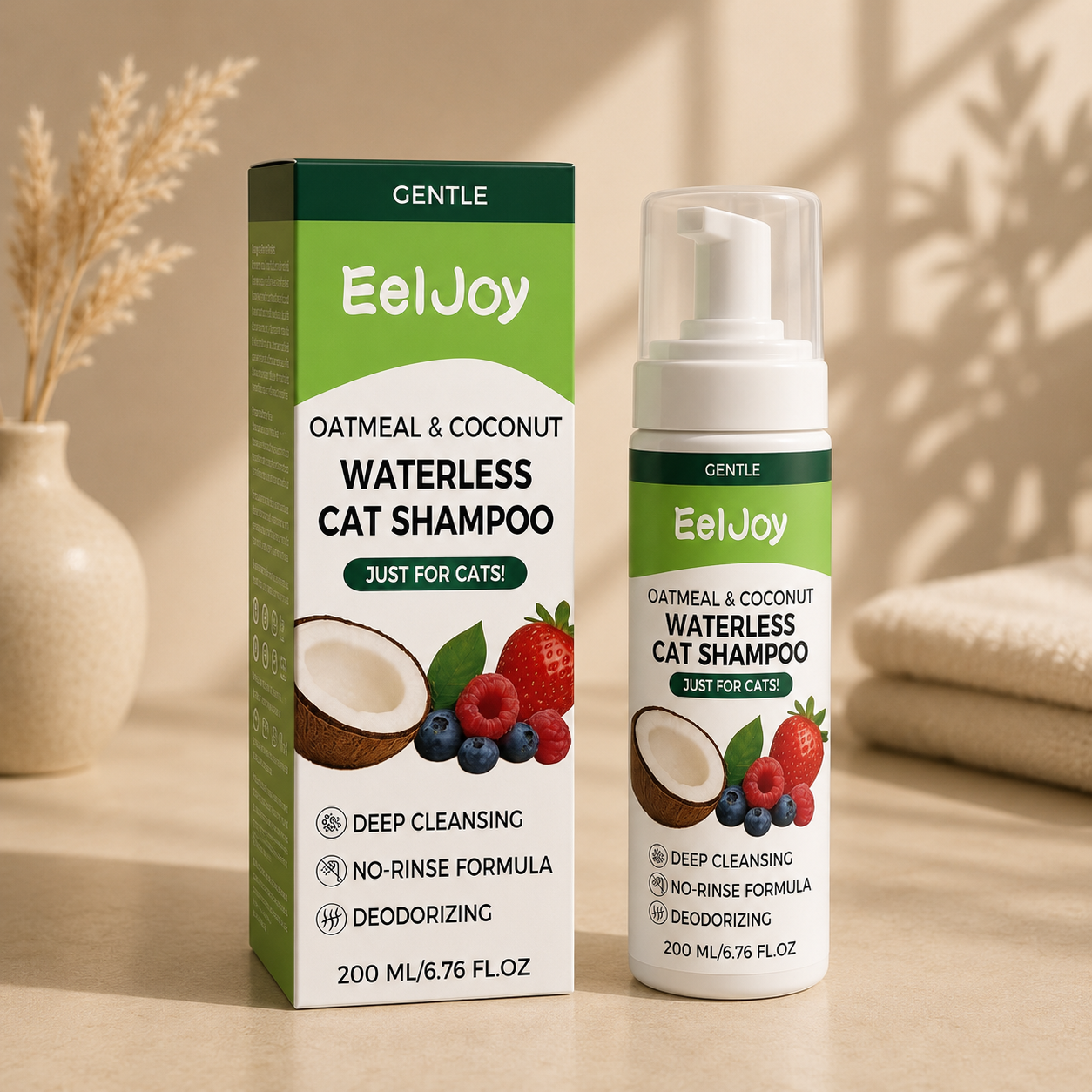 Waterless Cat Shampoo