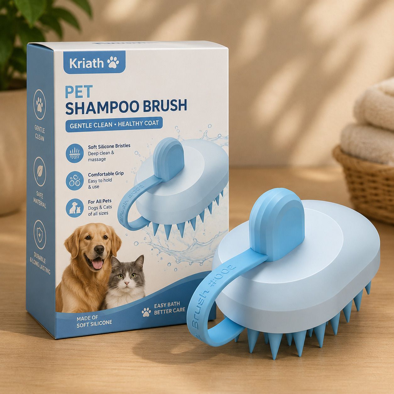 Soft Silicone Pets Hair Remover