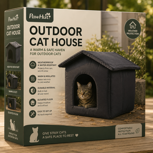 Cat Outdoor House