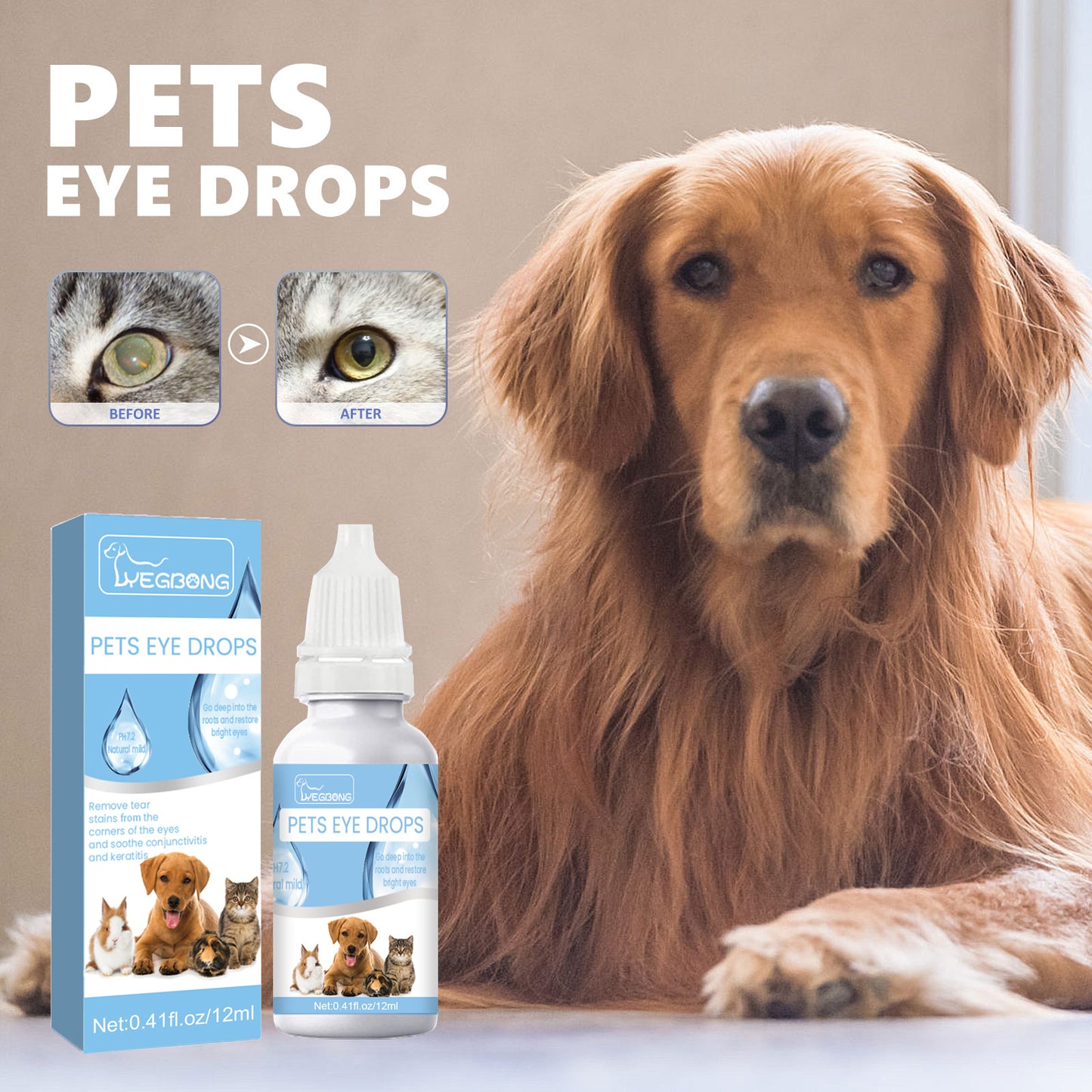 Dogs And Cats Tear Removal